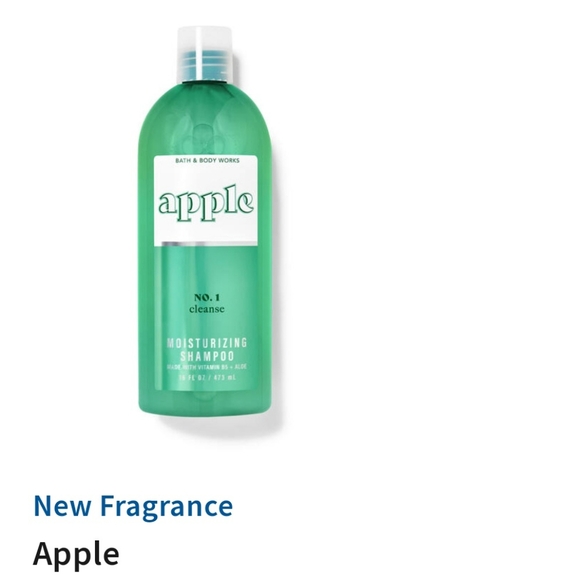 🍏🍓🌧🛁🚿 NWT‼️Bath & Body Works "Apple" Pair of Hair Care - Picture 5 of 8